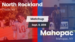Matchup: North Rockland vs. Mahopac  2018