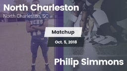 Matchup: North Charleston vs. Philip Simmons 2018