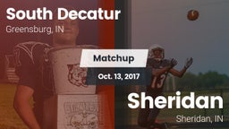 Matchup: South Decatur vs. Sheridan  2017