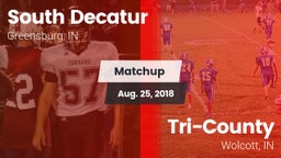 Matchup: South Decatur vs. Tri-County  2018