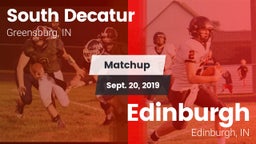 Matchup: South Decatur vs. Edinburgh  2019