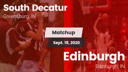 Matchup: South Decatur vs. Edinburgh  2020