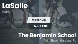Matchup: LaSalle vs. The Benjamin School 2016