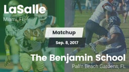 Matchup: LaSalle vs. The Benjamin School 2017
