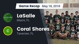 Recap: LaSalle  vs. Coral Shores  2018