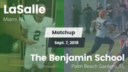 Matchup: LaSalle vs. The Benjamin School 2018