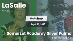 Matchup: LaSalle vs. Somerset Academy Silver Palms 2018