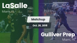 Matchup: LaSalle vs. Gulliver Prep  2018