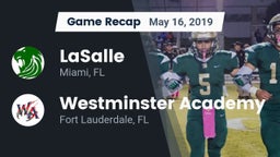Recap: LaSalle  vs. Westminster Academy 2019