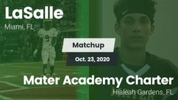 Matchup: LaSalle vs. Mater Academy Charter  2020