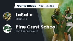Recap: LaSalle  vs. Pine Crest School 2021