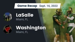 Recap: LaSalle  vs. Washington  2022