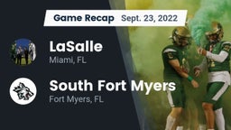 Recap: LaSalle  vs. South Fort Myers  2022