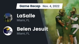 Recap: LaSalle  vs.  Belen Jesuit  2022