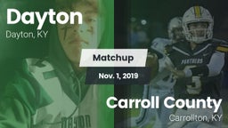 Matchup: Dayton vs. Carroll County  2019