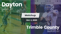 Matchup: Dayton vs. Trimble County  2020