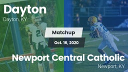 Matchup: Dayton vs. Newport Central Catholic  2020