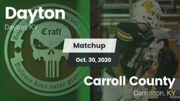 Matchup: Dayton vs. Carroll County  2020