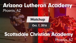 Matchup: Arizona Lutheran Aca vs. Scottsdale Christian Academy  2016
