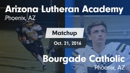 Matchup: Arizona Lutheran Aca vs. Bourgade Catholic  2016