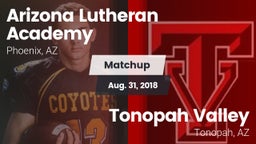 Matchup: Arizona Lutheran Aca vs. Tonopah Valley  2018
