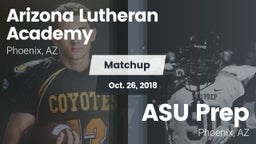 Matchup: Arizona Lutheran Aca vs. ASU Prep  2018