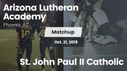 Matchup: Arizona Lutheran Aca vs. St. John Paul II Catholic 2019