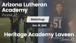 Matchup: Arizona Lutheran Aca vs. Heritage Academy Laveen 2019