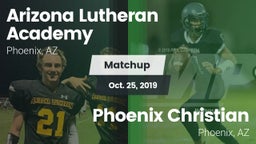 Matchup: Arizona Lutheran Aca vs. Phoenix Christian  2019
