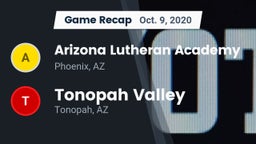 Recap: Arizona Lutheran Academy  vs. Tonopah Valley  2020