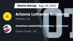 Recap: Arizona Lutheran Academy  vs. American Leadership Academy - Ironwood 2022