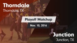 Matchup: Thorndale vs. Junction  2016