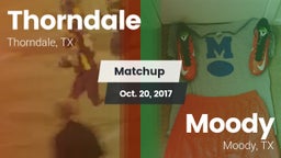 Matchup: Thorndale vs. Moody  2017
