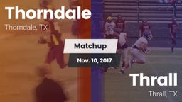 Matchup: Thorndale vs. Thrall  2017