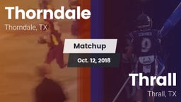 Matchup: Thorndale vs. Thrall  2018