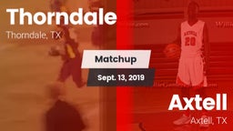 Matchup: Thorndale vs. Axtell  2019