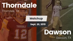 Matchup: Thorndale vs. Dawson  2019