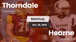 Matchup: Thorndale vs. Hearne  2019
