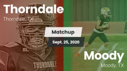 Matchup: Thorndale vs. Moody  2020