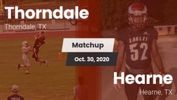 Matchup: Thorndale vs. Hearne  2020