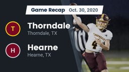 Recap: Thorndale  vs. Hearne  2020