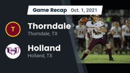 Recap: Thorndale  vs. Holland  2021