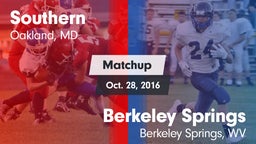 Matchup: Southern vs. Berkeley Springs  2016