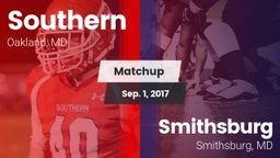 Matchup: Southern vs. Smithsburg  2017