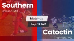 Matchup: Southern vs. Catoctin  2017