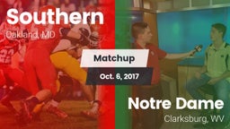 Matchup: Southern vs. Notre Dame  2017