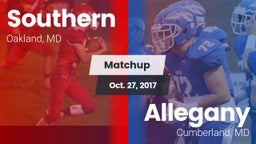 Matchup: Southern vs. Allegany  2017