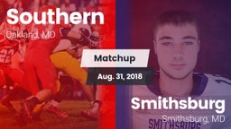 Matchup: Southern vs. Smithsburg  2018