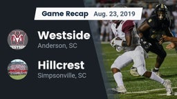 Recap: Westside  vs. Hillcrest  2019