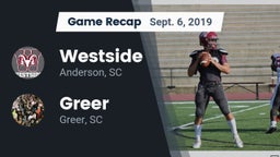 Recap: Westside  vs. Greer  2019
